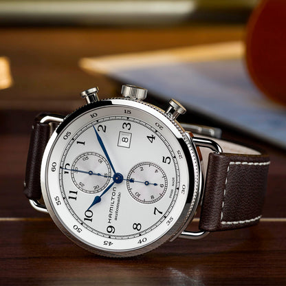 Hamilton Khaki Navy Pioneer Auto Chrono | H77706553