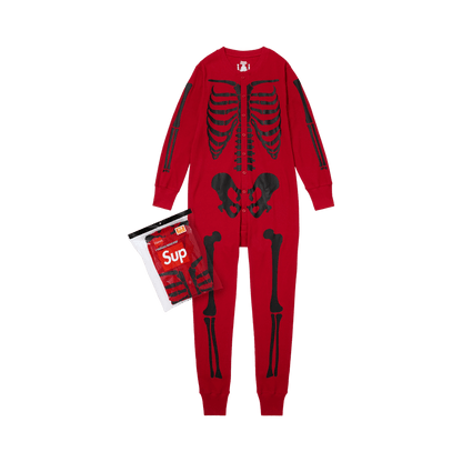 Supreme x Hanes Bones Thermal Union Suit (1 Pack) 'Red'