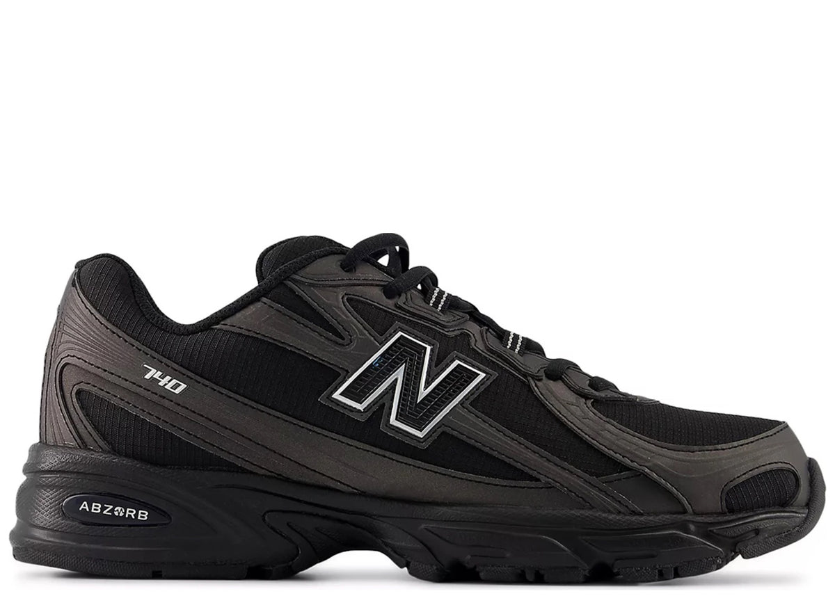 New Balance 740 Black Silver Metallic