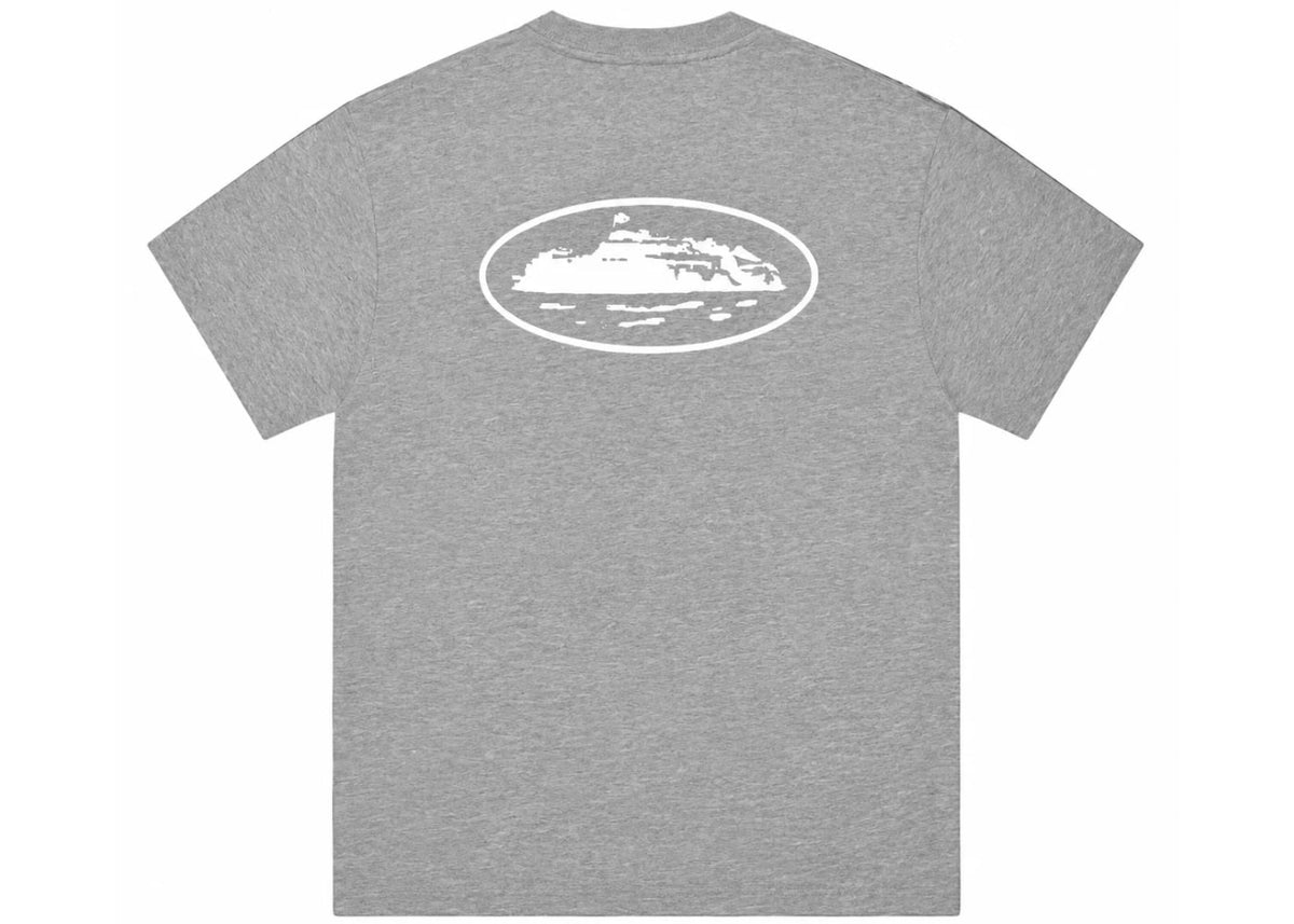 Corteiz OG Island Tee Heather Grey