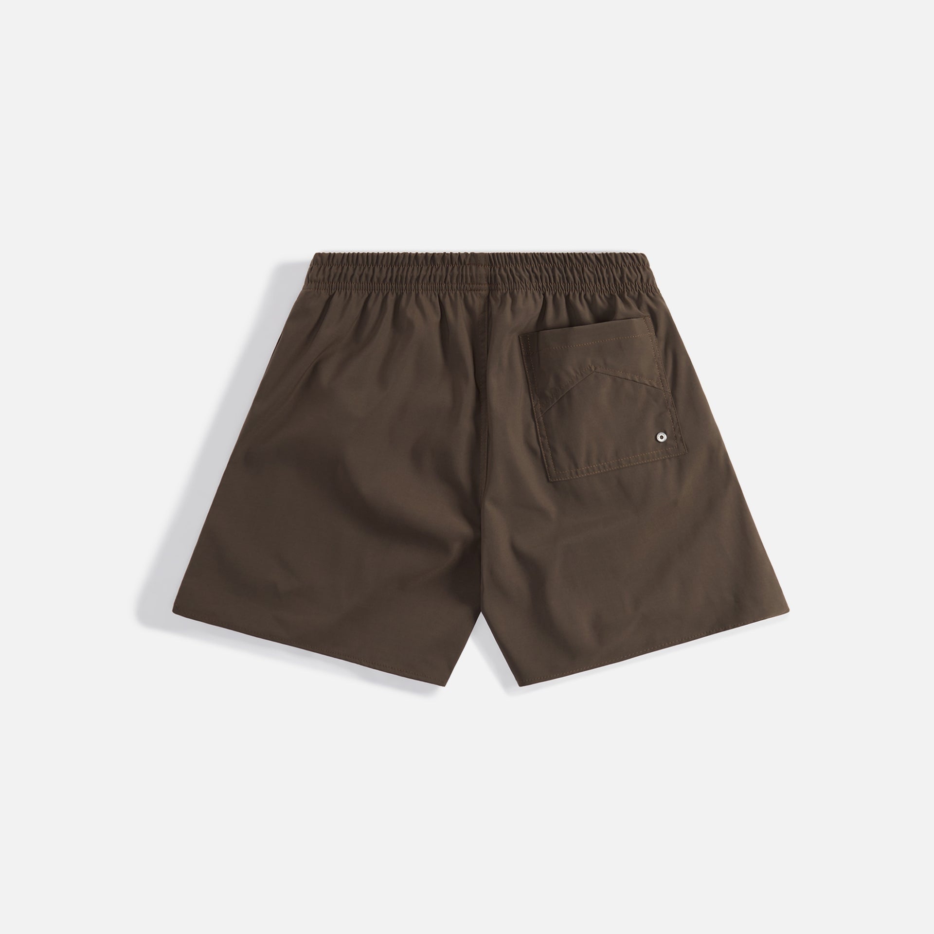 Rhude Logo Swim Shorts Brown