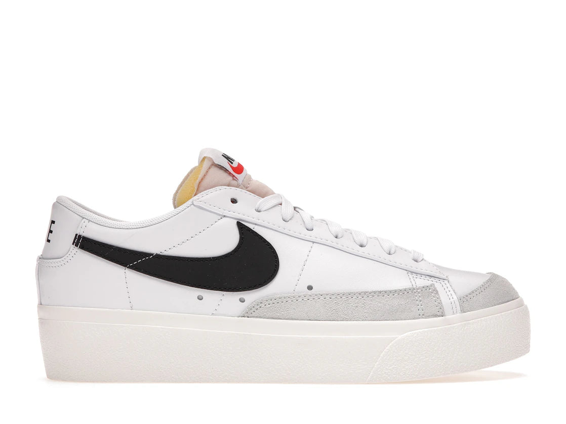 Nike Blazer Low Platform White Black (Women's)