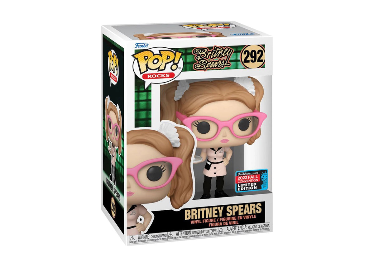 Funko Pop! Rocks Britney Spears 2022 Fall Convention Exclusive Figure #292