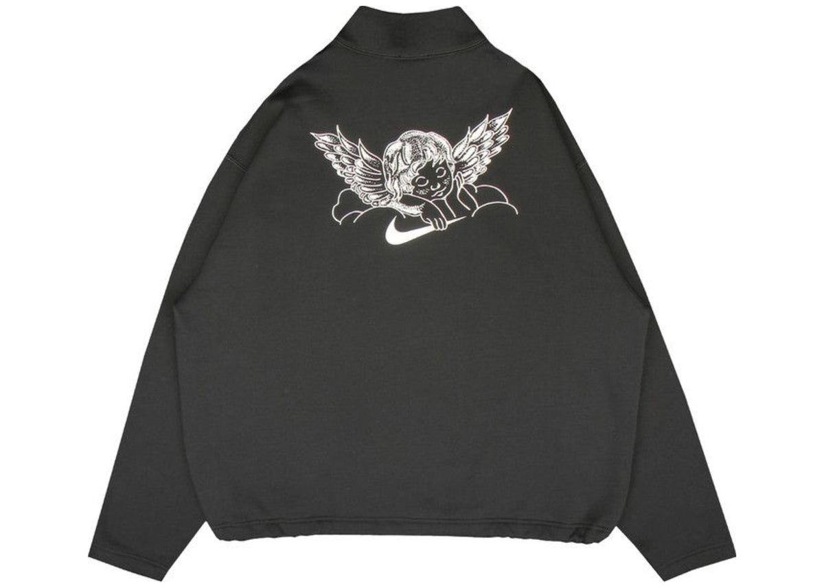 Nike Zip Fleece Crew-Neck Sweatshirt "Club 58" 'Black'