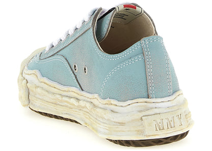 Maison Mihara Yasuhiro Hank OG Sole Shrink Leather Low Blue