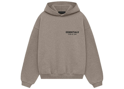 Fear of God Essentials Fleece Hoodie (FW24) Heather Gray