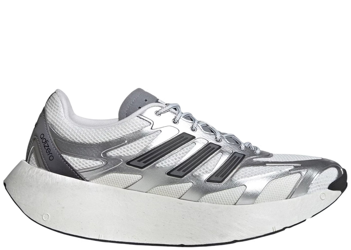 adidas Adizero Aruku Silver Metallic Crystal White Grey Three