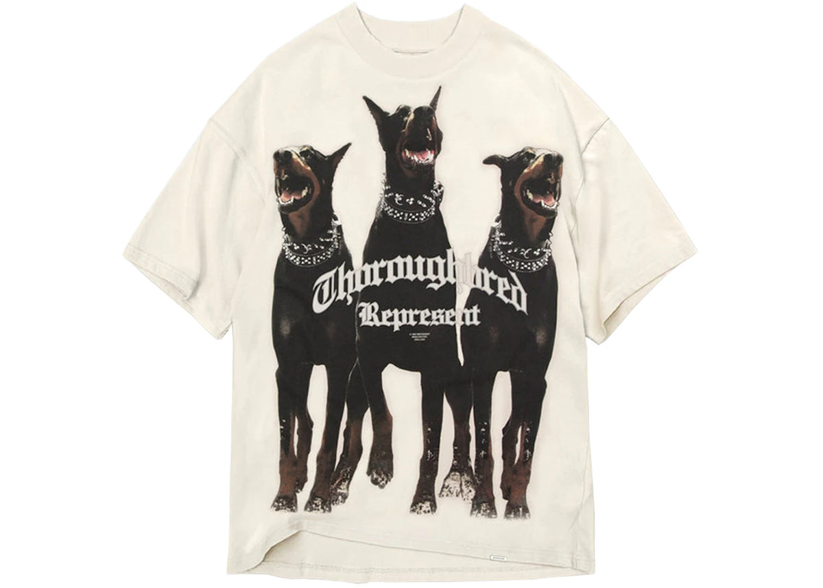 Represent Thoroughbred T-Shirt Vintage White