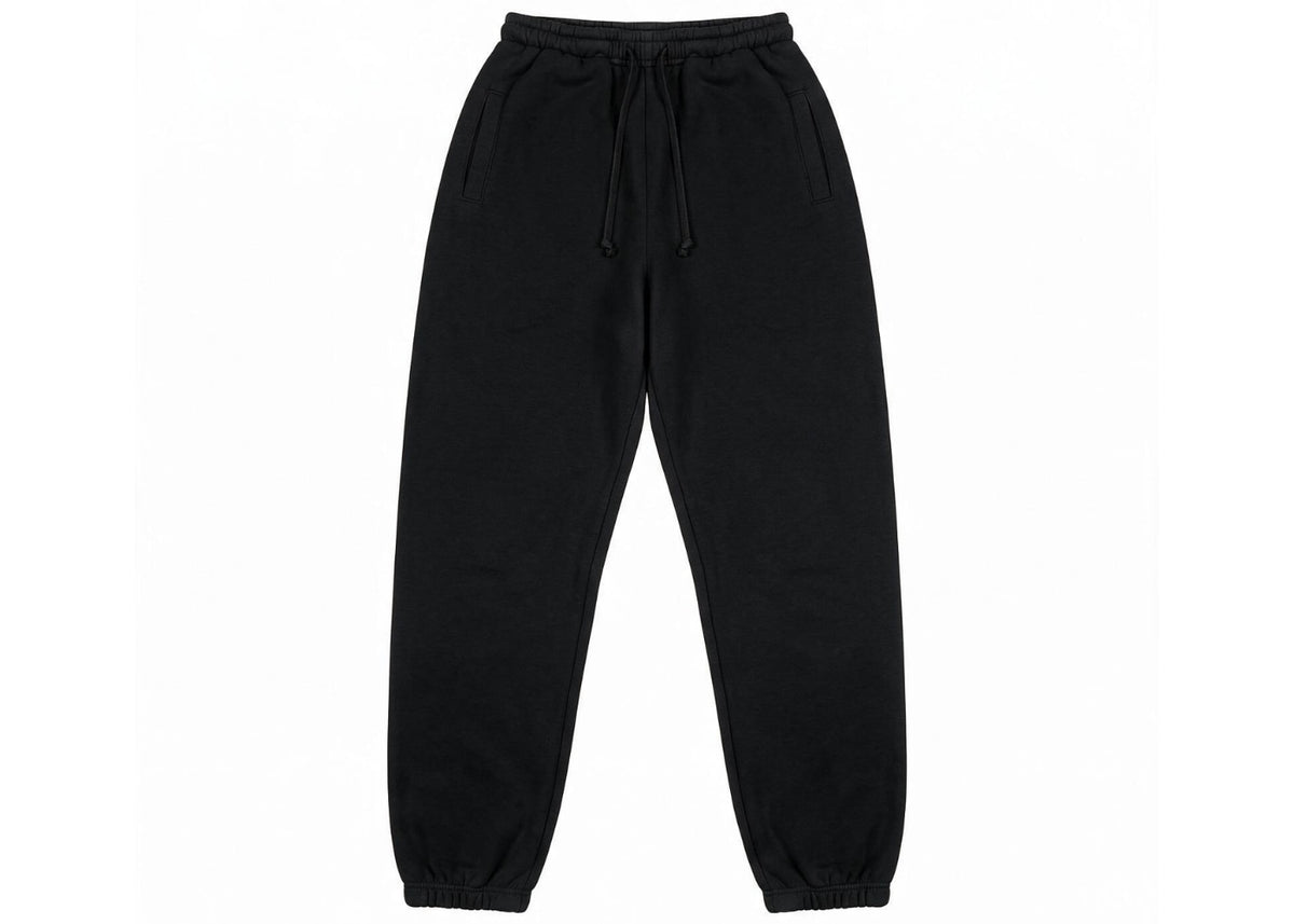 Cotton Garments Sweatpants 500GSM Black