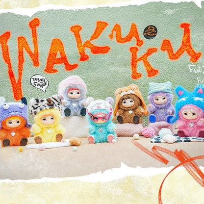 Wakuku Fuzzy Trendy Fun Party Series Plush Blind Box