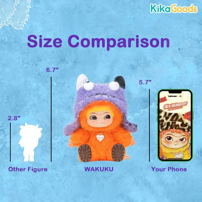 Wakuku Fuzzy Trendy Fun Party Series Plush Blind Box