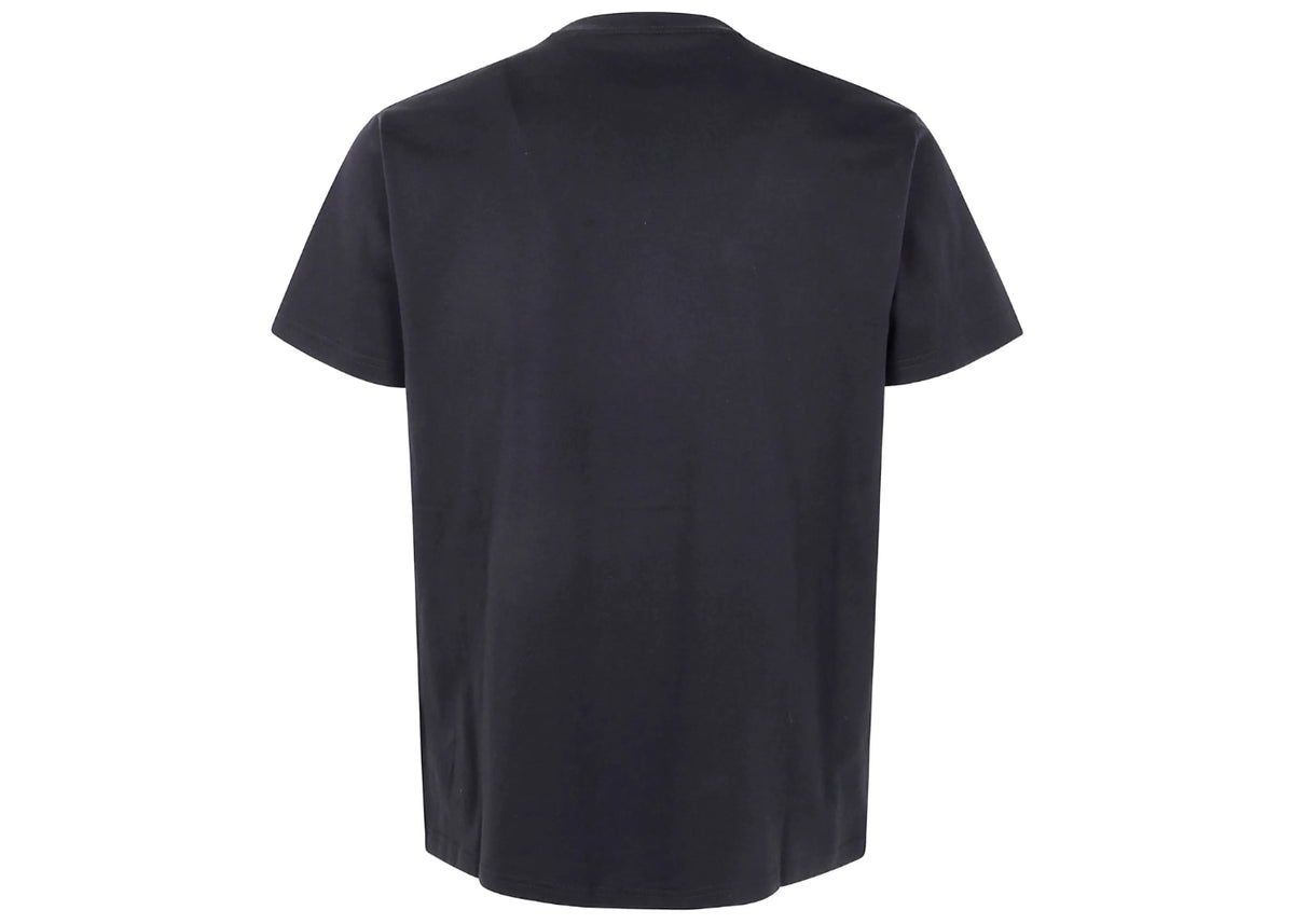 Snow Peak Logo Print T-shirt Black