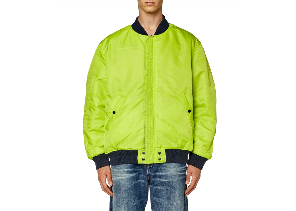 Diesel J-Mattan Reversible Jacket Limoges Blue Green