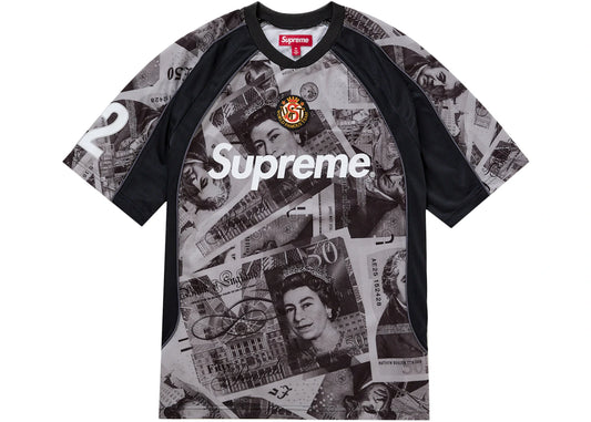 Supreme Pounds Soccer Jersey Black