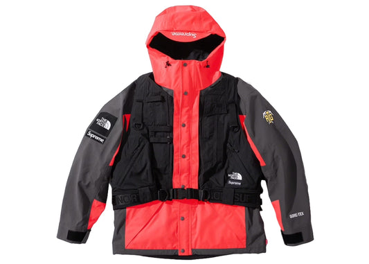 Supreme The North Face RTG Jacket + Vest Bright Red