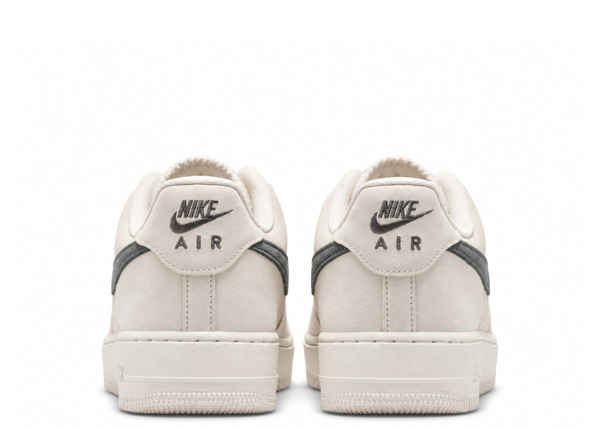Nike Air Force 1 '07 LV8 'Phantom Cream II Metallic Silver Dark Smoke Grey'