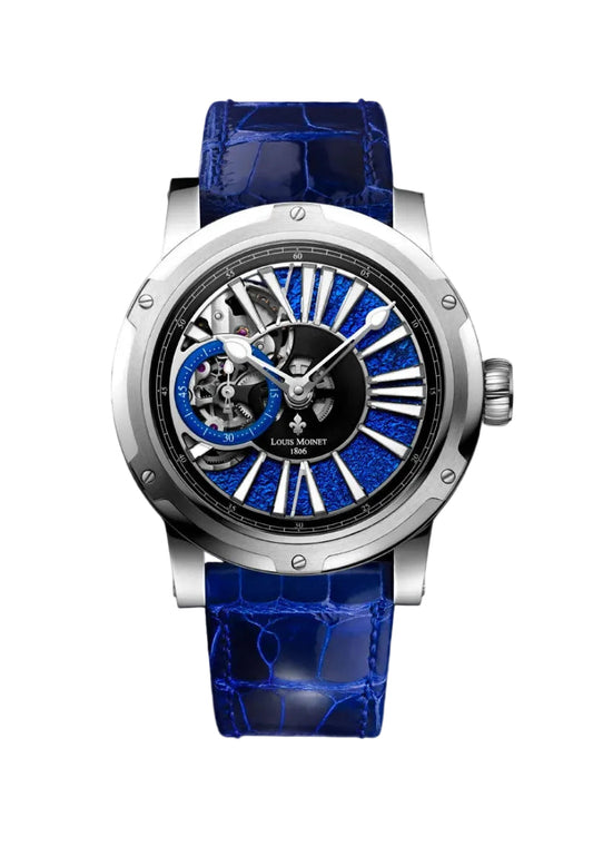 Louis Moinet Metropolis magic blue | LM-45.10.20/26