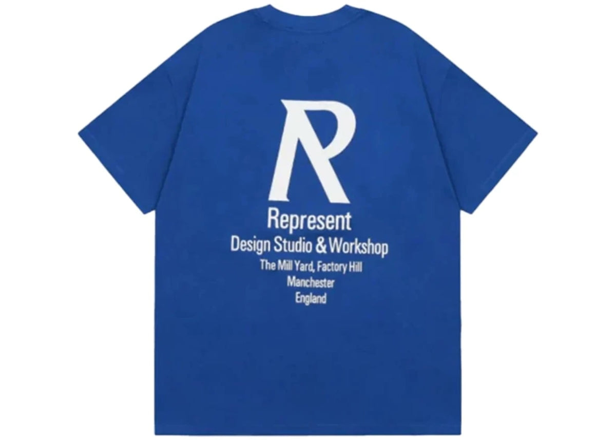 Represent Design Studios T-Shirt Cobalt Blue 