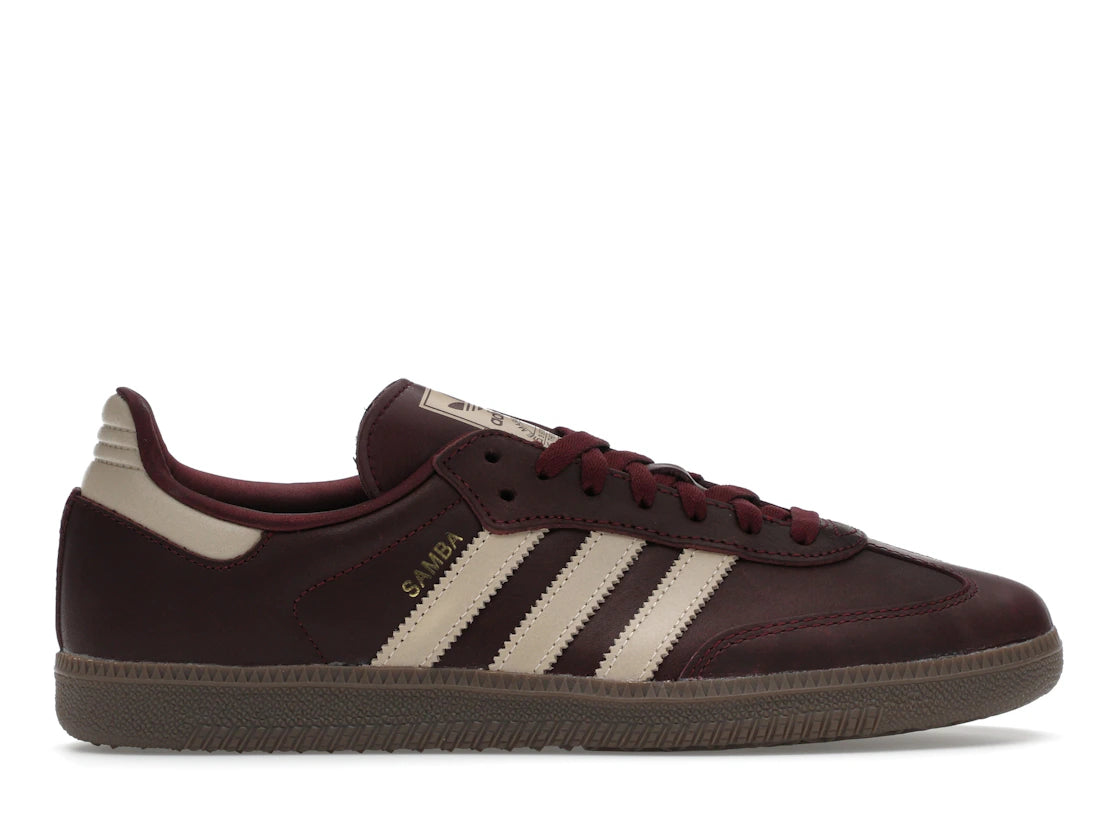 adidas Samba OG Maroon Crystal Sand (Women's)