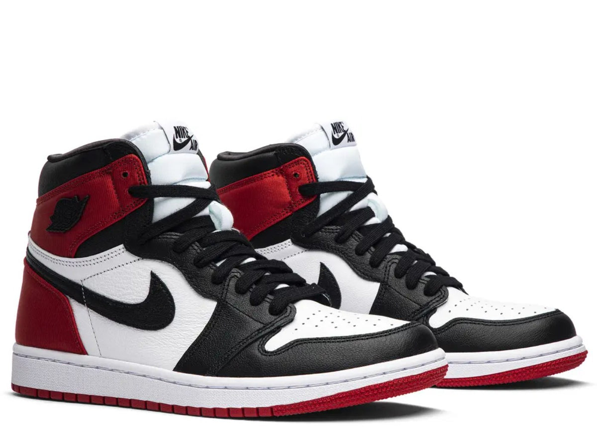 Jordan 1 Retro High Satin Black Toe (Women's)