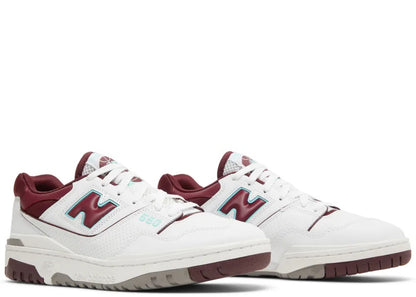 New Balance 550 Burgundy Cyan