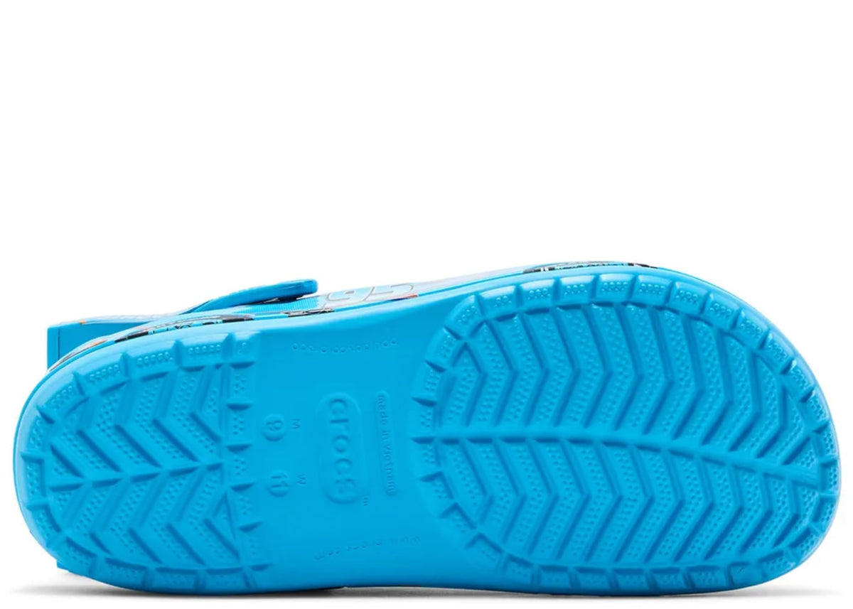 Crocs Crocband Clog Cars Lightning McQueen Dinoco Blue