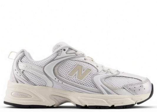 New Balance 530 Silver Metallic Linen