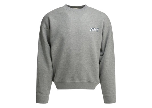 Autry Crewneck Logo Sweatshirt Grey