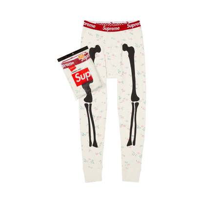 Supreme x Hanes Bones Thermal Pant (1 Pack) 'Floral'