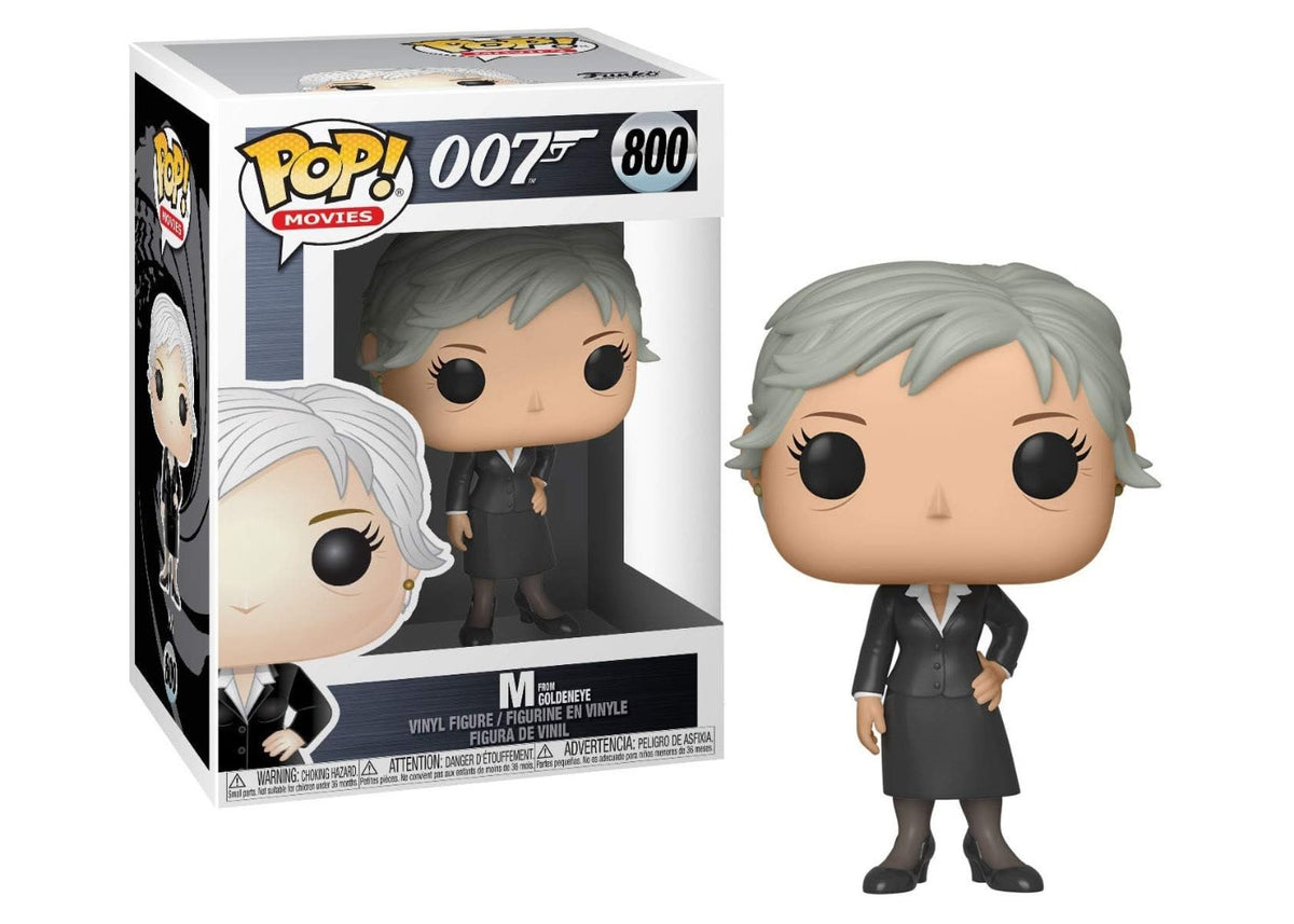 Funko Pop! Movies James Bond 007 M #800