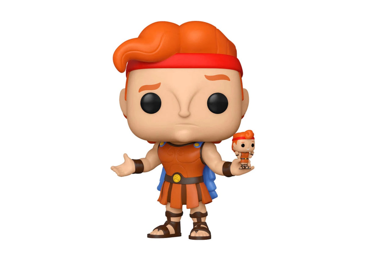 Funko Pop! Disney Hercules with Action Figure 2023 Wondrous Convention Exclusive Figure #1329