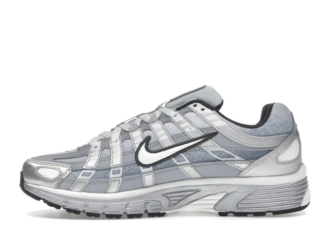Nike P-6000 Metallic Silver Summit White-Wolf Grey