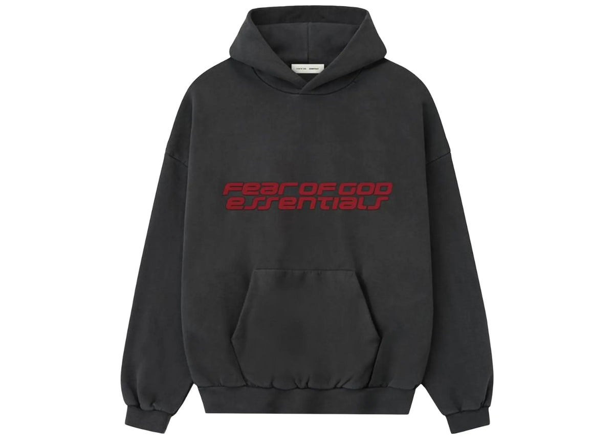 Fear of God Essentials Heavy Fleece 90's Hoodie Iron Grey