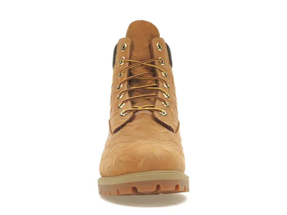 Timberland 6" Premium Waterproof Boot Supreme Diamond Plate Wheat