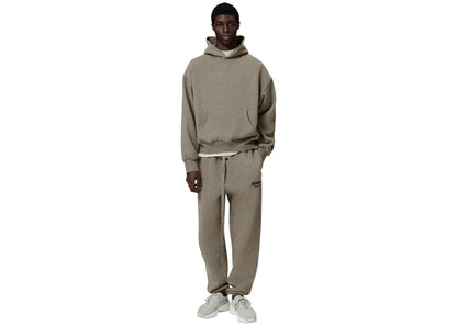 Fear of God Essentials Classic Fit Fleece Hoodie Homestead Heather