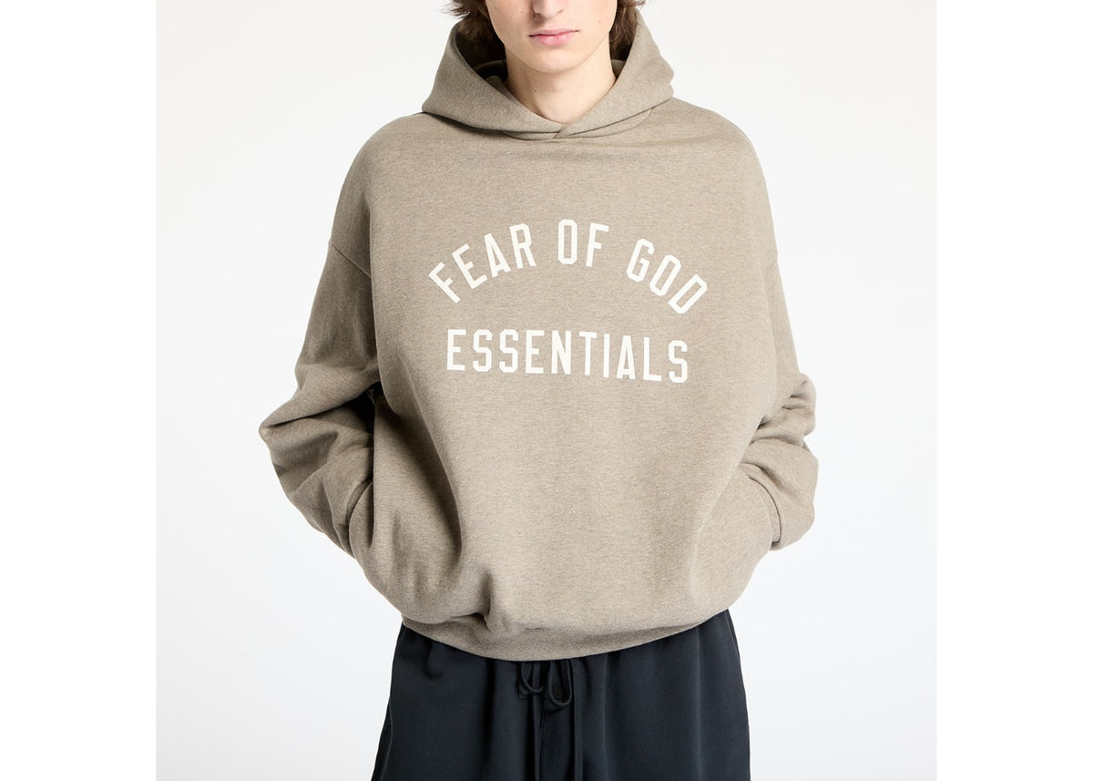 Fear of God Essentials Fleece Hoodie Heather Grey