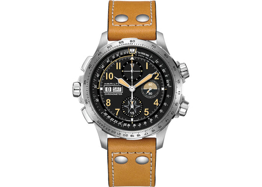 Hamilton Khaki Aviation X-WIND DAY DATE AUTO CHRONO | H77796535
