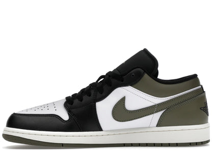 Jordan 1 Low Black Toe Medium Olive