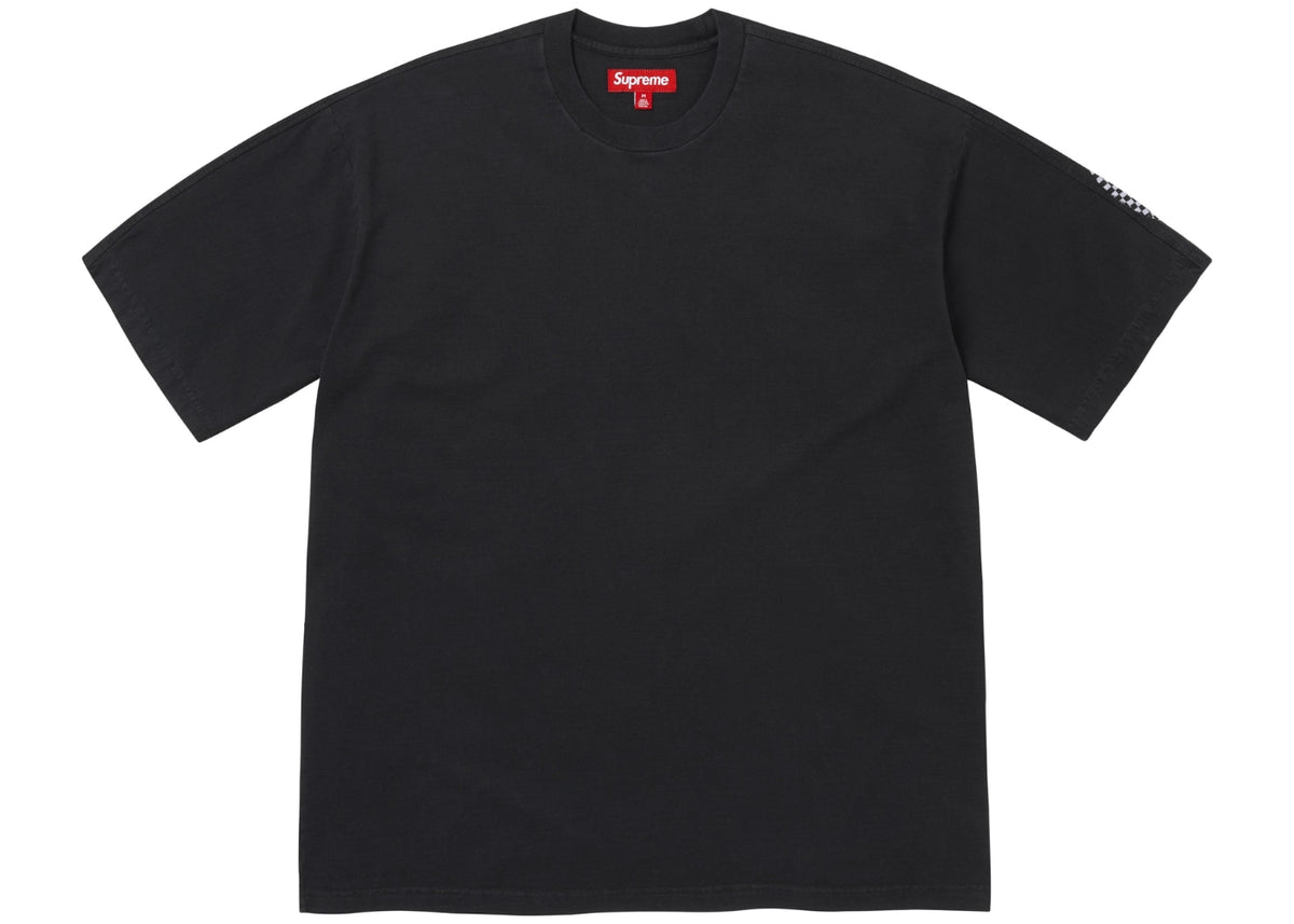 Supreme Checkerboard Intarsia S/S Top Black