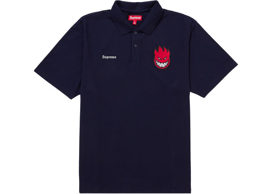 Supreme Spitfire Polo Shirt Navy