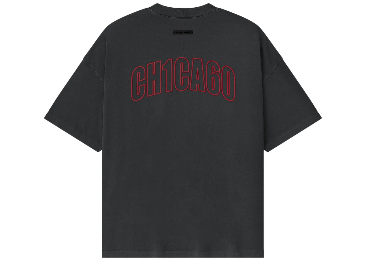 Fear of God Essentials City Exclusive Chicago 90s Tee Iron Grey