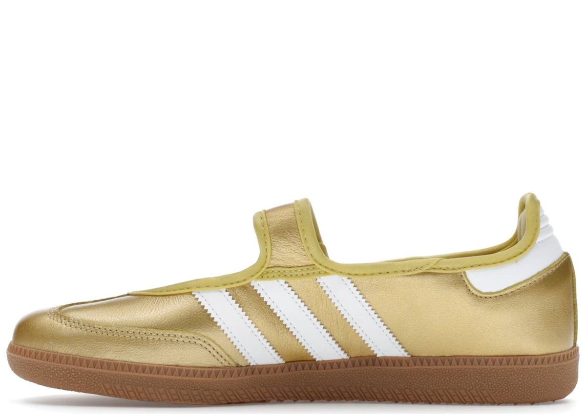adidas Samba Jane Gold Metallic White (Women's)