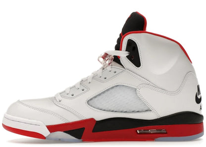 Jordan 5 Retro Fire Red Black Tongue (2025)