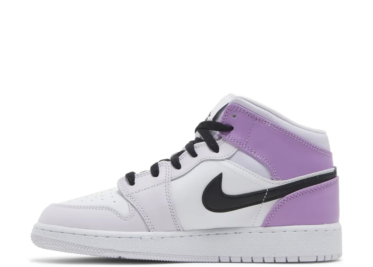 Air Jordan 1 Mid Barely Grape (GS)