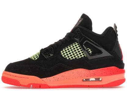 Jordan 4 Retro Black Infrared Barely Volt (GS)