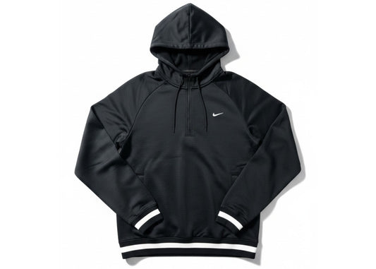 Nike DNA Men's Therma-FIT 1/4-Zip Basketball Hoodie Black