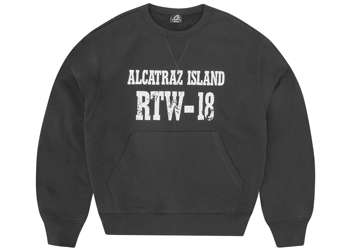 Corteiz Air 18 Crewneck Black