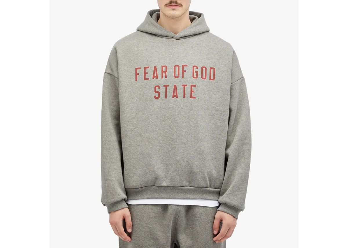 Fear of God Essentials Fleece II Hoodie Dark Heather Grey