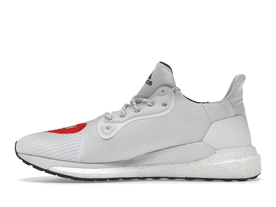 adidas Ultra Boost Solar Hu Glide Pharrell Williams Human Made White Red