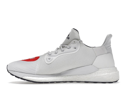 adidas Ultra Boost Solar Hu Glide Pharrell Williams Human Made White Red